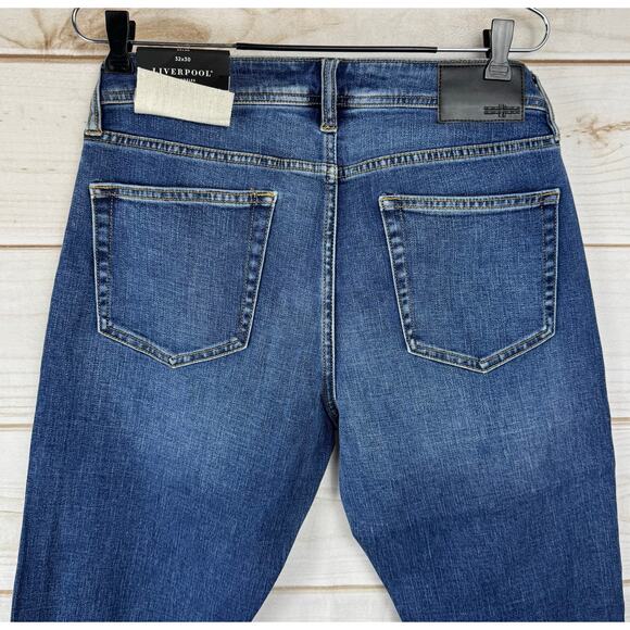 Liverpool Los Angeles Pembroke Kingston Modern Straight Jeans Size 32x30 - Picture 5 of 13